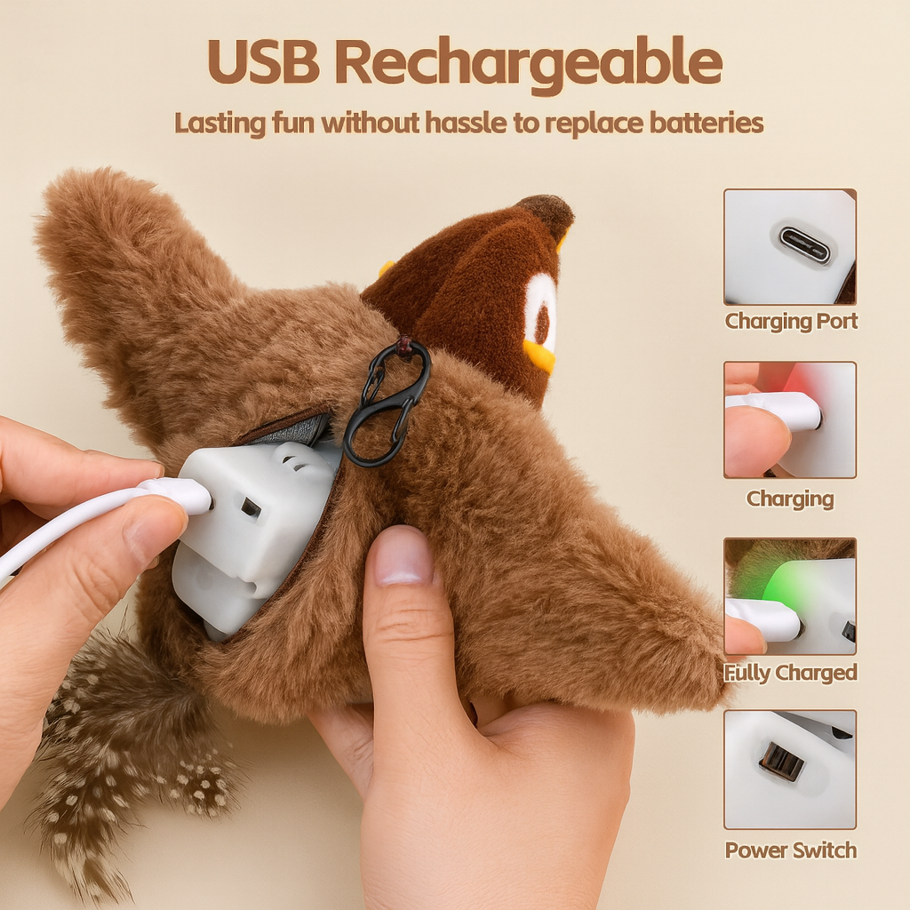 PawJoy - Interactive Bird